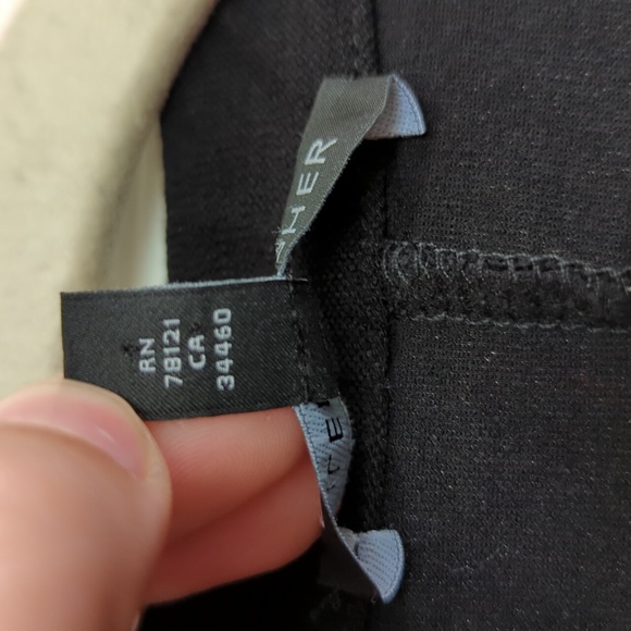 Eileen Fisher Women's Black Button Up Heavy Cardigan/Jacket - Picture 4 of 11